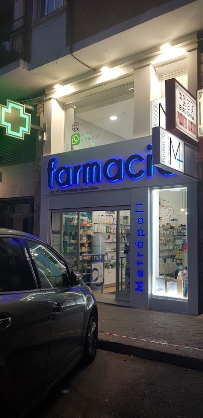 Farmacia FARMACIA METROPOLI. 12H en Madrid