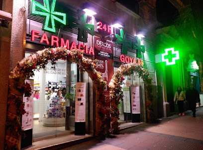 Farmacia Farmacia Goya 89 Abierto hasta las 23h en Madrid