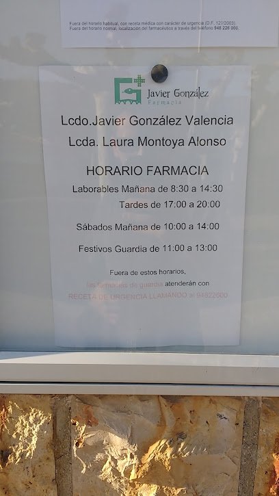 Farmacia Farmacia Javier Gonzalez Botika en Puente la Reina