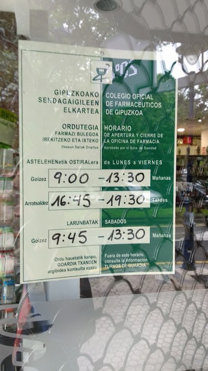 Farmacia Farmacia Marta de Antonio en Errenteria