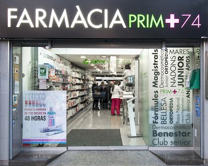 Farmacia Farmacia Prim 74 en Barcelona