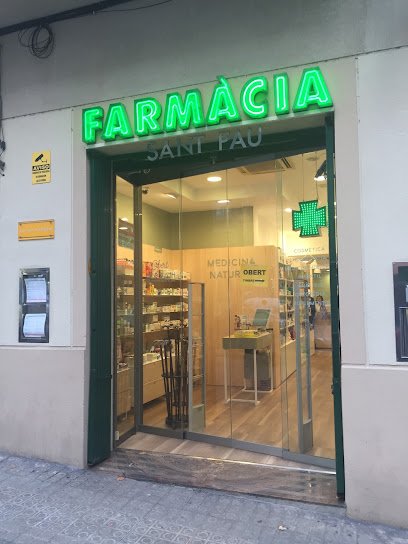 Farmacia La Farmacia Sant Pau en Barcelona
